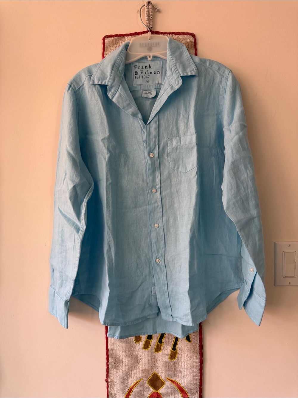 “Frank & Eileen” Gorgeous 💯 Linen Shirt